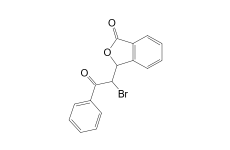 3-(A[Diast.A]-bromo-benzoylmethyl)-1(3H)-isobenzofuranone