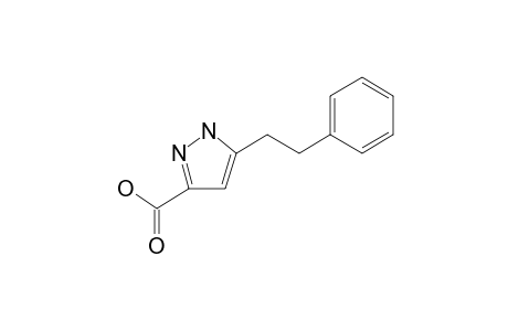 5-(2-Phenylethyl)-1H-pyrazole-3-carboxylic acid