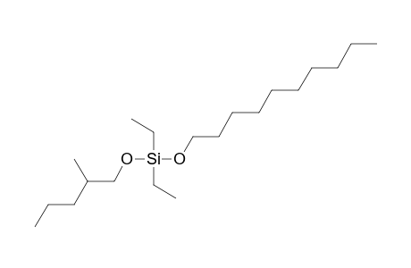 Silane, diethyldecyloxy(2-methylpentyloxy)-