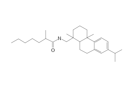 Heptanamide, 2-methyl-N-[1-(1,2,3,4,4A,9,10,10A-octahydro-1,4A-dimethyl-7-isopropylphenanthren-1-yl)methyl]-