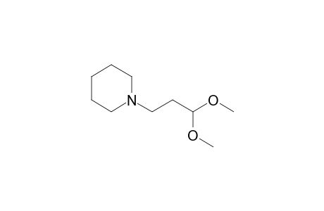 1-piperidinepropionaldehyde, dimethyl acetal