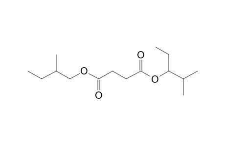 Succinic acid, 2-methylpent-3-yl 2-methylbutyl ester