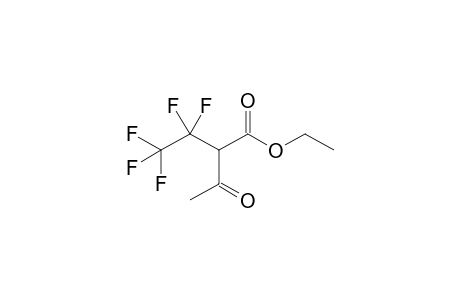 2-Acetyl-3,3,4,4,4-pentafluoro-butyric acid ethyl ester