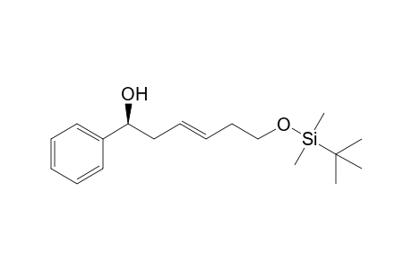 (E)-(S)-6-(Tert-butyl-dimethyl-silanyloxy)-1-phenyl-hex-3-en-1-ol