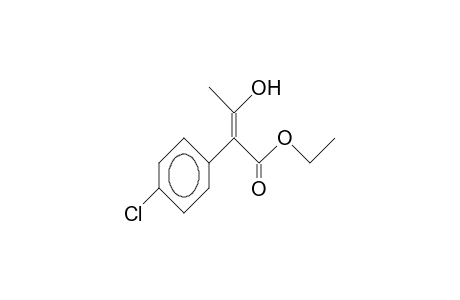 4-Chloro-A-(1-hydroxy-ethylidene)-benzeneacetic acid, ethyl ester