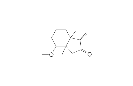 2H-Inden-2-one, octahydro-4-methoxy-3a,7a-dimethyl-1-methylene-
