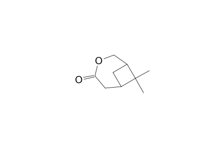 (+-)-7,7-Dimethyl-3-oxabicyclo[4.1.1.]octan-4-one
