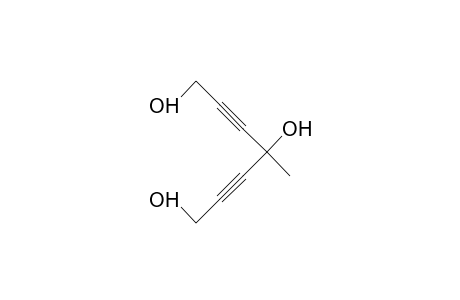 4-Methyl-2,5-heptadiyne-1,4,7-triol