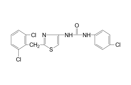 1-(p-chlorophenyl)-3-[2-(2,6-dichlorobenzyl)-4-thiazolyl]urea