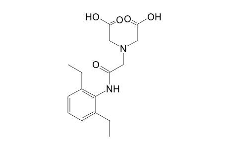 {{[(2,6-diethylphenyl)carbamoyl]methyl]imino}diacetic acid