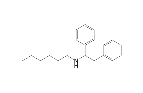 N-Hexyl-1,2-diphenylethylamine