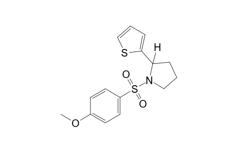 1-[(p-methoxyphenyl)sulfonyl]-2-(2-thienyl)pyrrolidine