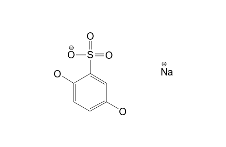 2,5-dihydroxybenzenesulfonic acid, monosodium salt