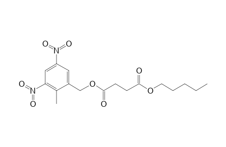 Succinic acid, 3,5-dinitro-2-methylbenzyl pentyl ester