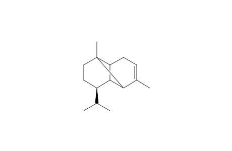 (8R)-1,3-dimethyl-8-(propan-2-yl)tricyclo[4.4.0.0(2,7)]dec-3-ene