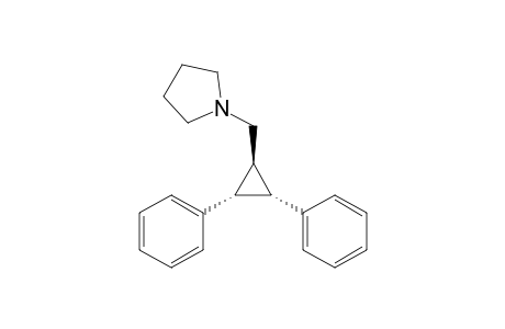 Pyrrolidine, 1-[(2,3-diphenylcyclopropyl)methyl]-, (1.alpha.,2.alpha.,3.beta.)-