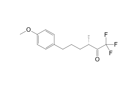 (3S)-1,1,1-trifluoro-6-(4-methoxyphenyl)-3-methyl-hexan-2-one