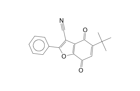 5-tert-Butyl-4,7-dioxo-2-phenyl-4,7-dihydro-1-benzofuran-3-carbonitrile