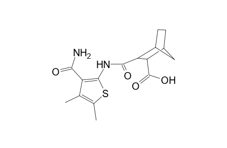 3-({[3-(aminocarbonyl)-4,5-dimethyl-2-thienyl]amino}carbonyl)bicyclo[2.2.1]heptane-2-carboxylic acid