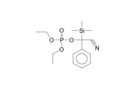 DIETHYL ALPHA-TRIMETHYLSILYL-ALPHA-CYANOBENZYLPHOSPHATE