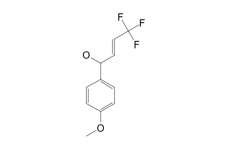(E)-4,4,4-TRIFLUORO-1-(4-METHOXYPHENYL)-BUT-2-EN-1-OL