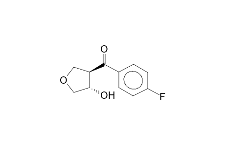 TRANS-3-(4-FLUOROBENZOYL)-4-HYDROXYTETRAHYDROFURAN