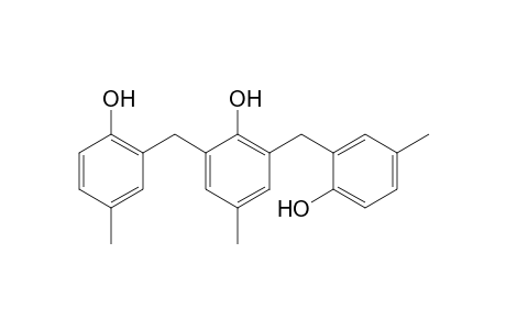 2,5-Bis(2-hydroxy-5-methyl-benzyl)-4-methyl-phenol