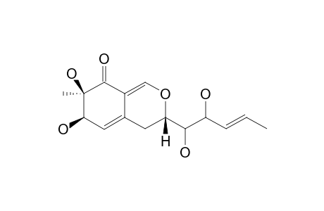 PHOMOEUPHORBIN-C;(2E)-5-[(3S,6R,7R)-6,7-DIHYDROXY-7-METHYL-8-OXO-4,6,7,8-TETRAHYDRO-3H-2-BENZOPYRAN-3-YL]-4,5-DIHYDROXYPENT-2-ENOIC-ACID