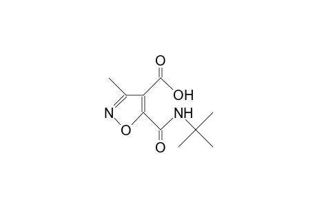 4-Isoxazolecarboxylic acid, 5-[[(1,1-dimethylethyl)amino]carbonyl]-3-methyl-