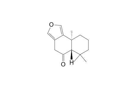 Naphtho[1,2-c]furan-5(4H)-one, 5a,6,7,8,9,9a-hexahydro-6,6,9a-trimethyl-, trans-(.+-.)-