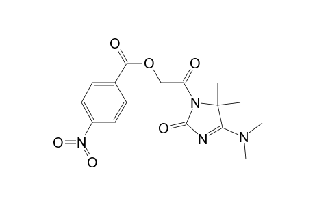 {2-[5-(Dimethylamino)-3,4-dihydro-4,4-dimethyl-2-oxo-2H-imidazol-3-yl]-2-oxoethyl}-4-nitrobenzoate