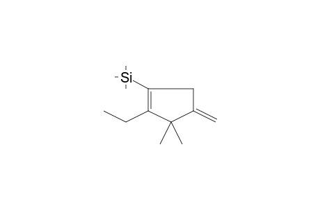 (2-Ethyl-3,3-dimethyl-4-methylene-1-cyclopenten-1-yl)(trimethyl)silane