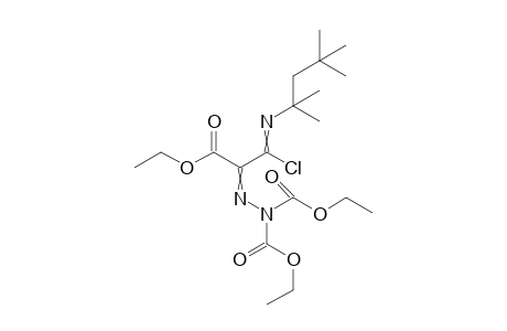Diethyl 2-{2-Chloro-1-(ethoxycarbonyl)-2-[(1,1,3,3-tetramethylbutyl)imino]ethylidene}hydrazine-1,1-dicarboxylate