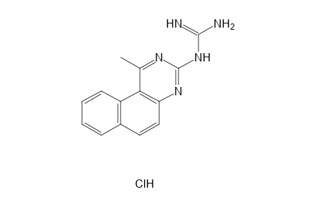 (1-methylbenzo[f]quinazolin-3-yl)guanidine