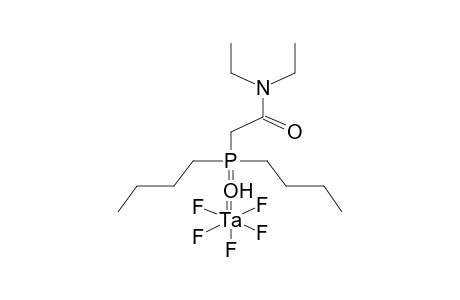 PENTAFLUORO[N,N-DIETHYLCARBAMOYLMETHYLDIBUTYLPHOSPHINOXIDE]TANTALUM