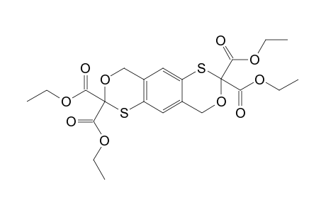 Tetraethyl 4,9-Dihydrobenzo[1,2-d:4,5-d']bis[1,3]oxathiine-2,2,7,7-tetracarboxylate