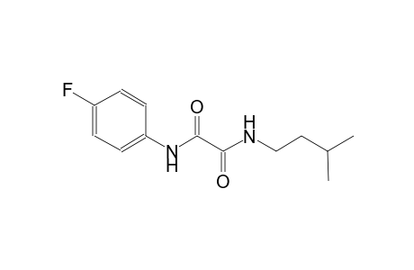 ethanediamide, N~1~-(4-fluorophenyl)-N~2~-(3-methylbutyl)-