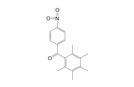 4'-nitro-2,3,4,5,6-pentamethylbenzopenone