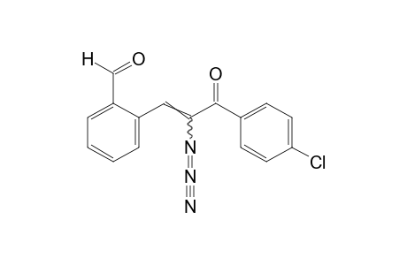 o-[2-azido-2-(p-chlorobenzoyl)vinyl]benzaldehyde