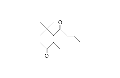 3-(trans-1-Oxo-2-butenyl)-2,4,4-trimethyl-2-cyclohexen-1-one