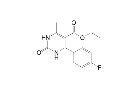 Ethyl 4-(4-fluorophenyl)-6-methyl-2-oxo-1,2,3,4-tetrahydro-5-pyrimidinecarboxylate