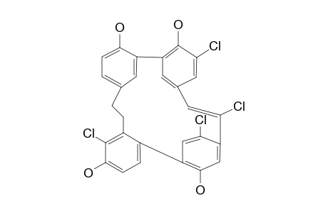 BAZZANIN-F;6',8',10,14'-TETRACHLOROISOPLAGIOCHIN-C