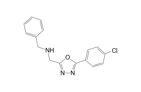 5-(Benzylamino)methyl-2-(4-chlorophenyl)-1,3,4-oxadiazole