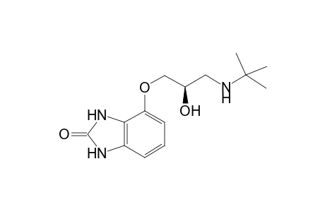 4-[(2R)-3-(tert-butylamino)-2-hydroxypropoxy]-1,3-dihydrobenzimidazol-2-one