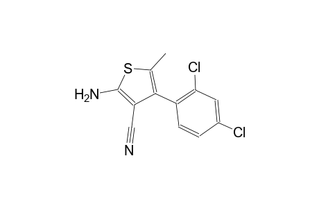 2-amino-4-(2,4-dichlorophenyl)-5-methyl-3-thiophenecarbonitrile