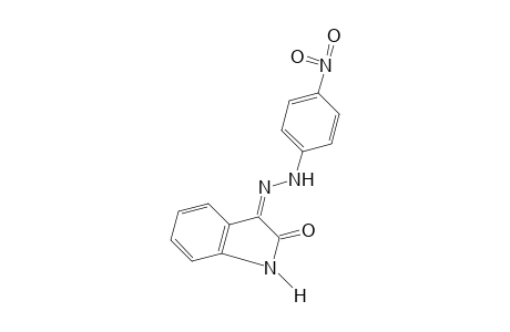 indole-2,3-dione, 3-[(p-nitrophenyl)hydrazone]