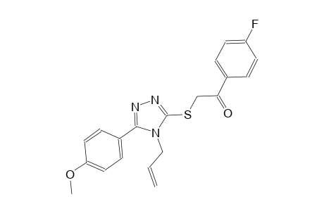 2-{[4-allyl-5-(4-methoxyphenyl)-4H-1,2,4-triazol-3-yl]sulfanyl}-1-(4-fluorophenyl)ethanone