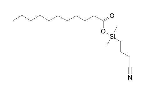 Undecanoic acid, (3-cyanopropyl)dimethylsilyl ester