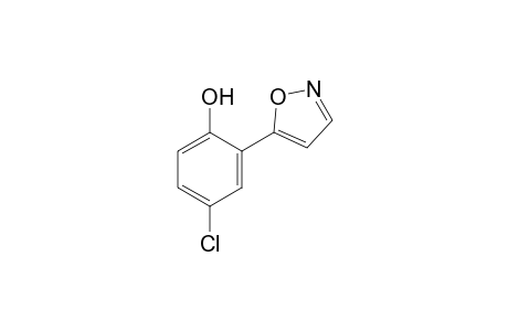 4-Chloro-2-(5-isoxazolyl)phenol