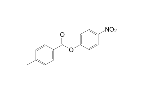 p-toluic acid, p-nitrophenyl ester